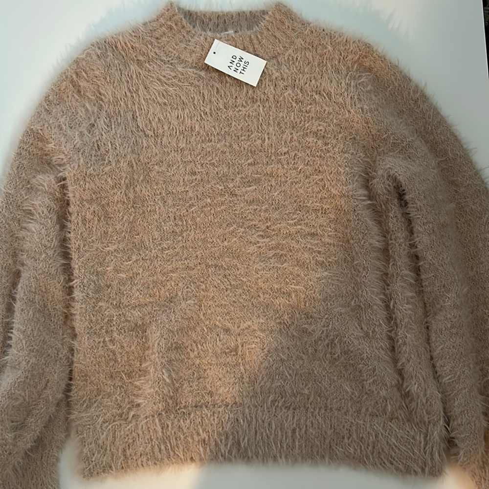 Brand new And Now this cream colored sweater